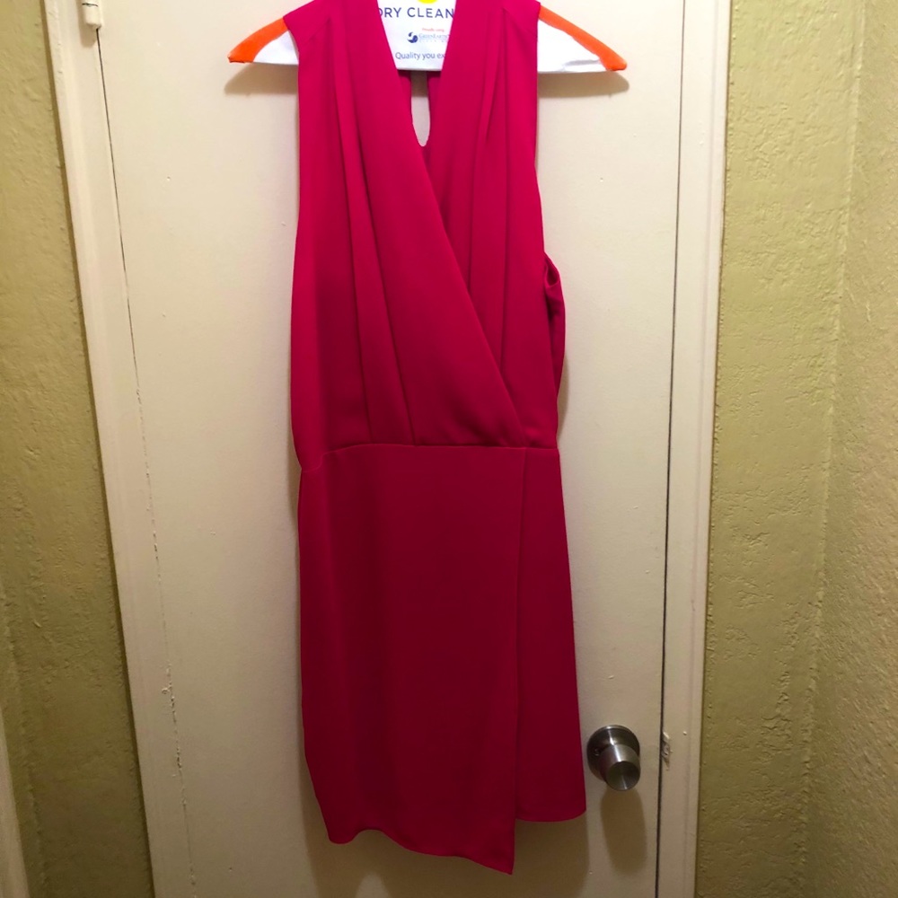 Adelyn Rae Hot Pink Dress